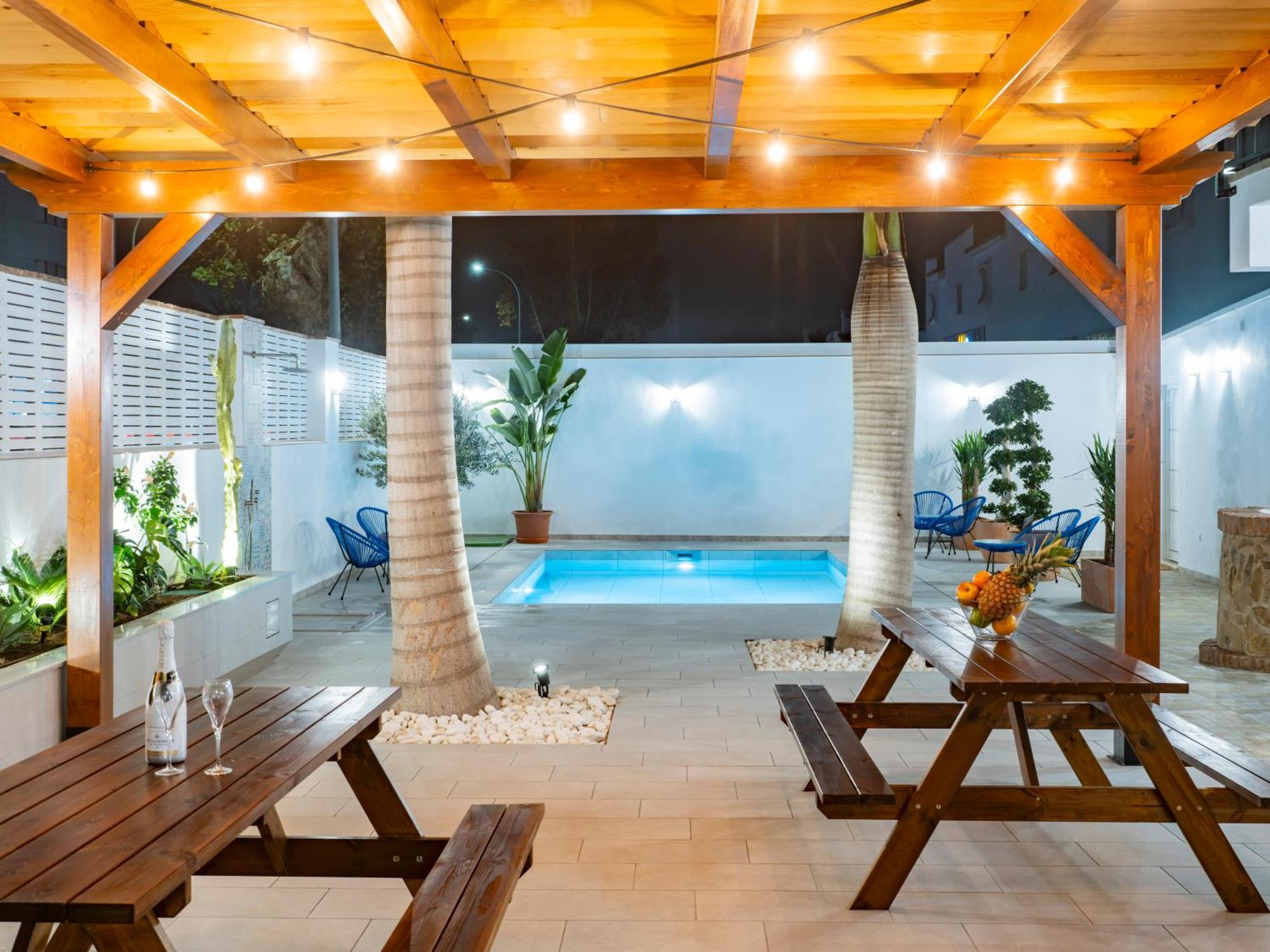 Complejo La Palapa Aparthotel Rincon de la Victoria Bagian luar foto