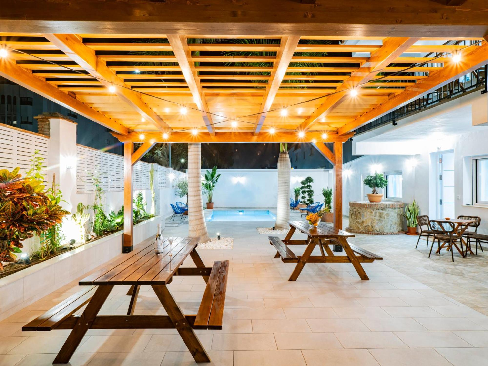 Complejo La Palapa Aparthotel Rincon de la Victoria Bagian luar foto